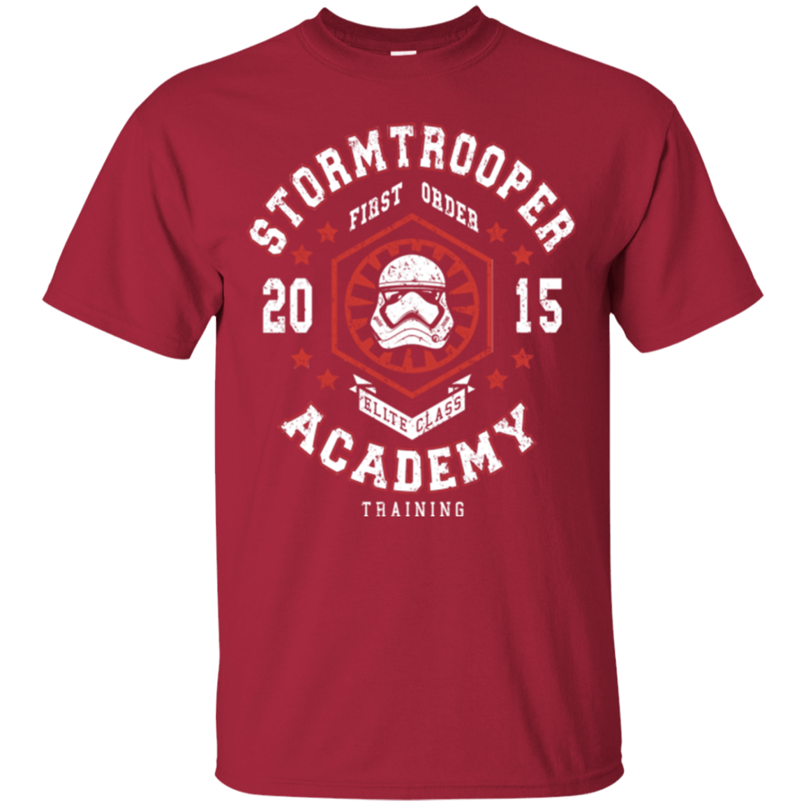 T-Shirts Cardinal / Small Stormtrooper Academy 15 T-Shirt