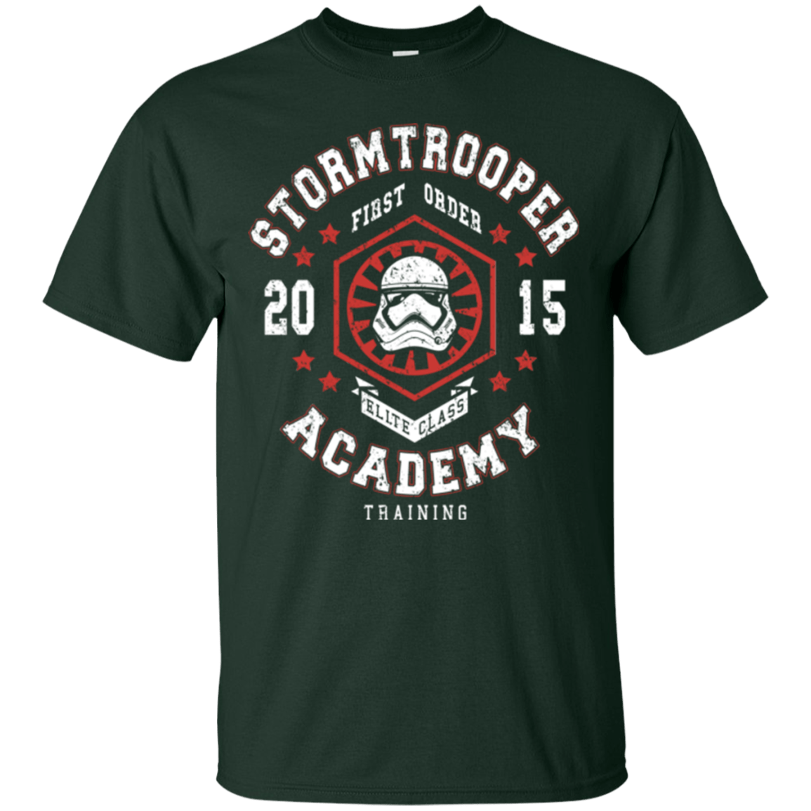 T-Shirts Forest Green / Small Stormtrooper Academy 15 T-Shirt