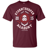 T-Shirts Maroon / Small Stormtrooper Academy 15 T-Shirt