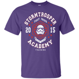 T-Shirts Purple / Small Stormtrooper Academy 15 T-Shirt
