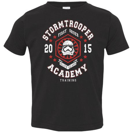T-Shirts Black / 2T Stormtrooper Academy 15 Toddler Premium T-Shirt