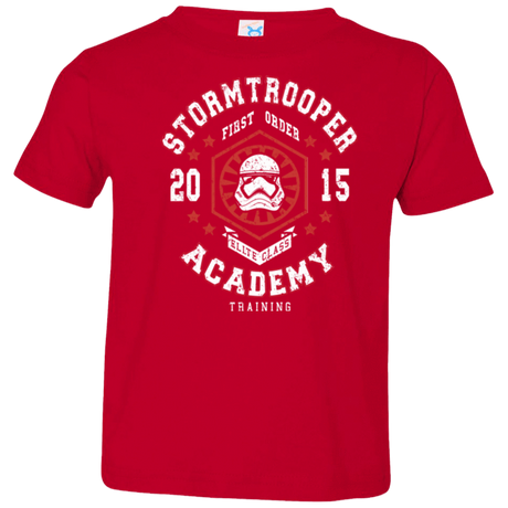 T-Shirts Red / 2T Stormtrooper Academy 15 Toddler Premium T-Shirt