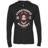 T-Shirts Vintage Black / X-Small Stormtrooper Academy 15 Triblend Long Sleeve Hoodie Tee