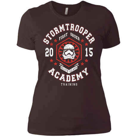 T-Shirts Dark Chocolate / X-Small Stormtrooper Academy 15 Women's Premium T-Shirt