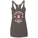 T-Shirts Macchiato / X-Small Stormtrooper Academy 15 Women's Triblend Racerback Tank