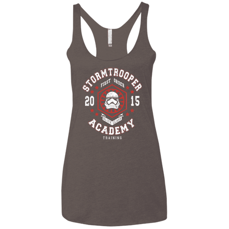 T-Shirts Macchiato / X-Small Stormtrooper Academy 15 Women's Triblend Racerback Tank