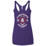 T-Shirts Purple / X-Small Stormtrooper Academy 15 Women's Triblend Racerback Tank