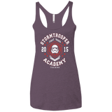 T-Shirts Vintage Purple / X-Small Stormtrooper Academy 15 Women's Triblend Racerback Tank