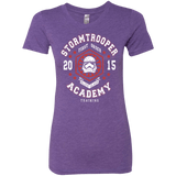 T-Shirts Purple Rush / Small Stormtrooper Academy 15 Women's Triblend T-Shirt