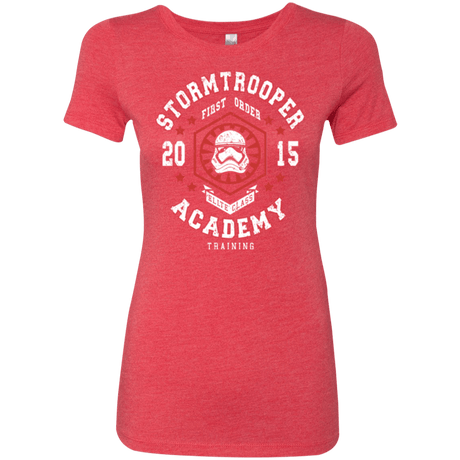 T-Shirts Vintage Red / Small Stormtrooper Academy 15 Women's Triblend T-Shirt