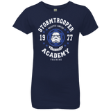 T-Shirts Midnight Navy / YXS Stormtrooper Academy 77 Girls Premium T-Shirt