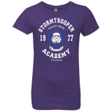 T-Shirts Purple Rush / YXS Stormtrooper Academy 77 Girls Premium T-Shirt