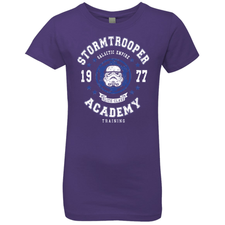 T-Shirts Purple Rush / YXS Stormtrooper Academy 77 Girls Premium T-Shirt