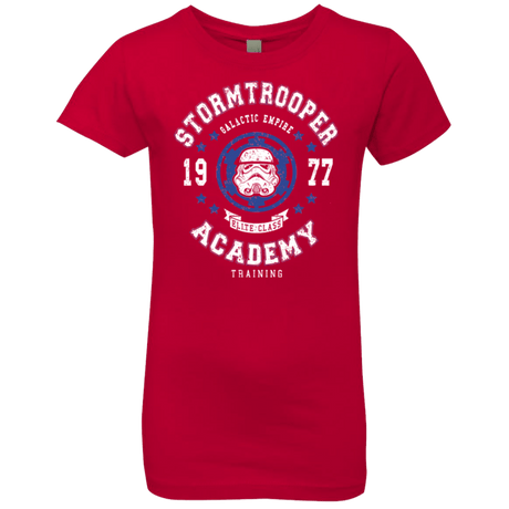 T-Shirts Red / YXS Stormtrooper Academy 77 Girls Premium T-Shirt