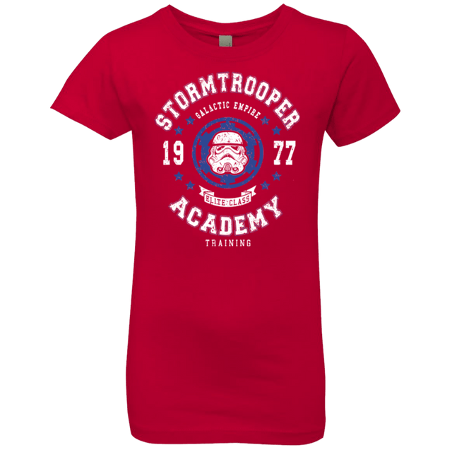 T-Shirts Red / YXS Stormtrooper Academy 77 Girls Premium T-Shirt