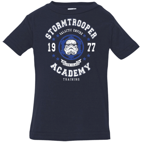 T-Shirts Navy / 6 Months Stormtrooper Academy 77 Infant Premium T-Shirt