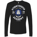 T-Shirts Black / Small Stormtrooper Academy 77 Men's Premium Long Sleeve