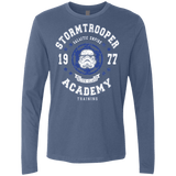 T-Shirts Indigo / Small Stormtrooper Academy 77 Men's Premium Long Sleeve