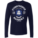 T-Shirts Midnight Navy / Small Stormtrooper Academy 77 Men's Premium Long Sleeve