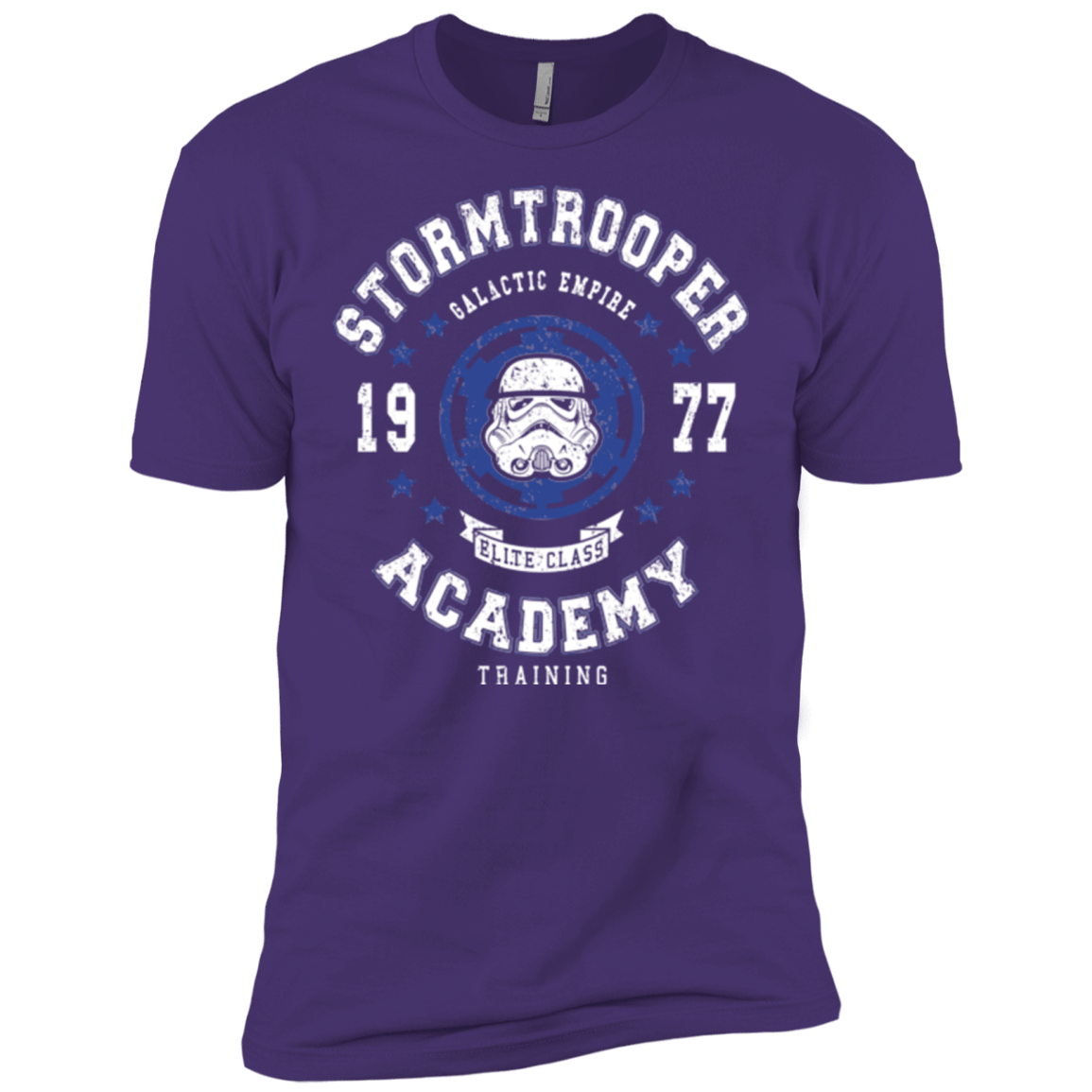 T-Shirts Purple / X-Small Stormtrooper Academy 77 Men's Premium T-Shirt