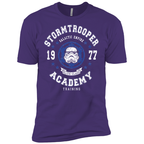 T-Shirts Purple / X-Small Stormtrooper Academy 77 Men's Premium T-Shirt