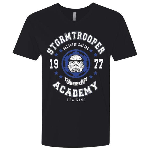 T-Shirts Black / X-Small Stormtrooper Academy 77 Men's Premium V-Neck