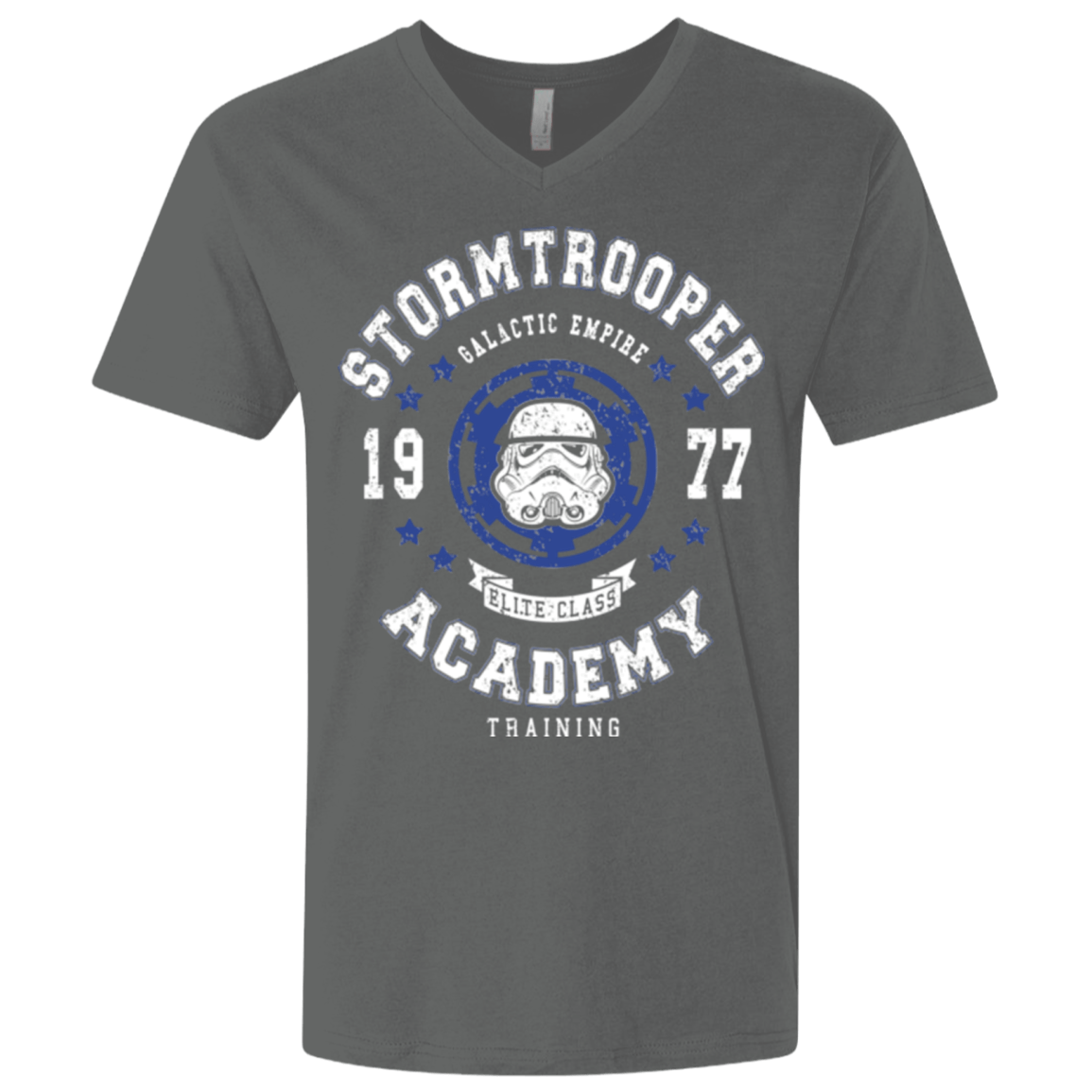 T-Shirts Heavy Metal / X-Small Stormtrooper Academy 77 Men's Premium V-Neck