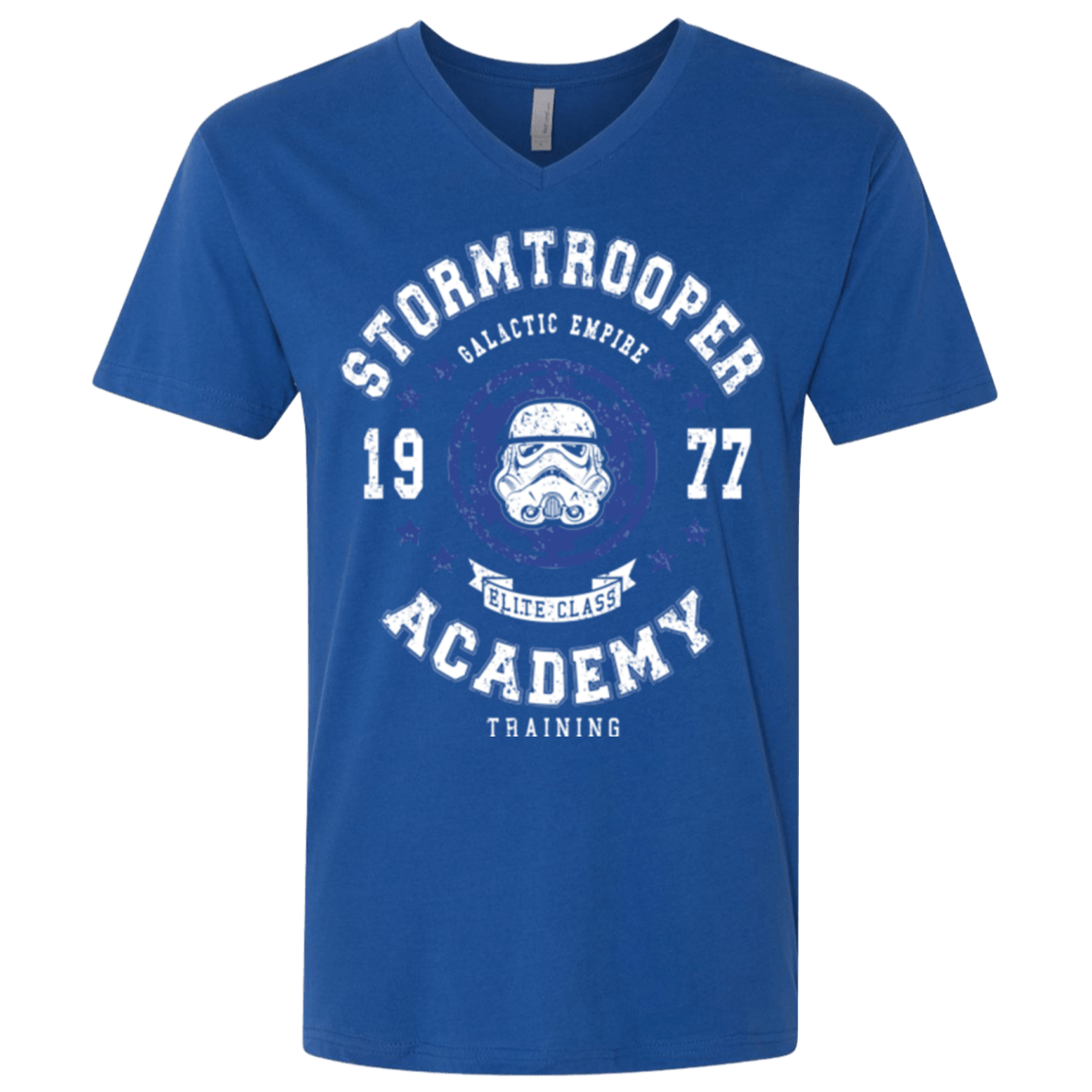 T-Shirts Royal / X-Small Stormtrooper Academy 77 Men's Premium V-Neck