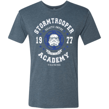 T-Shirts Indigo / Small Stormtrooper Academy 77 Men's Triblend T-Shirt