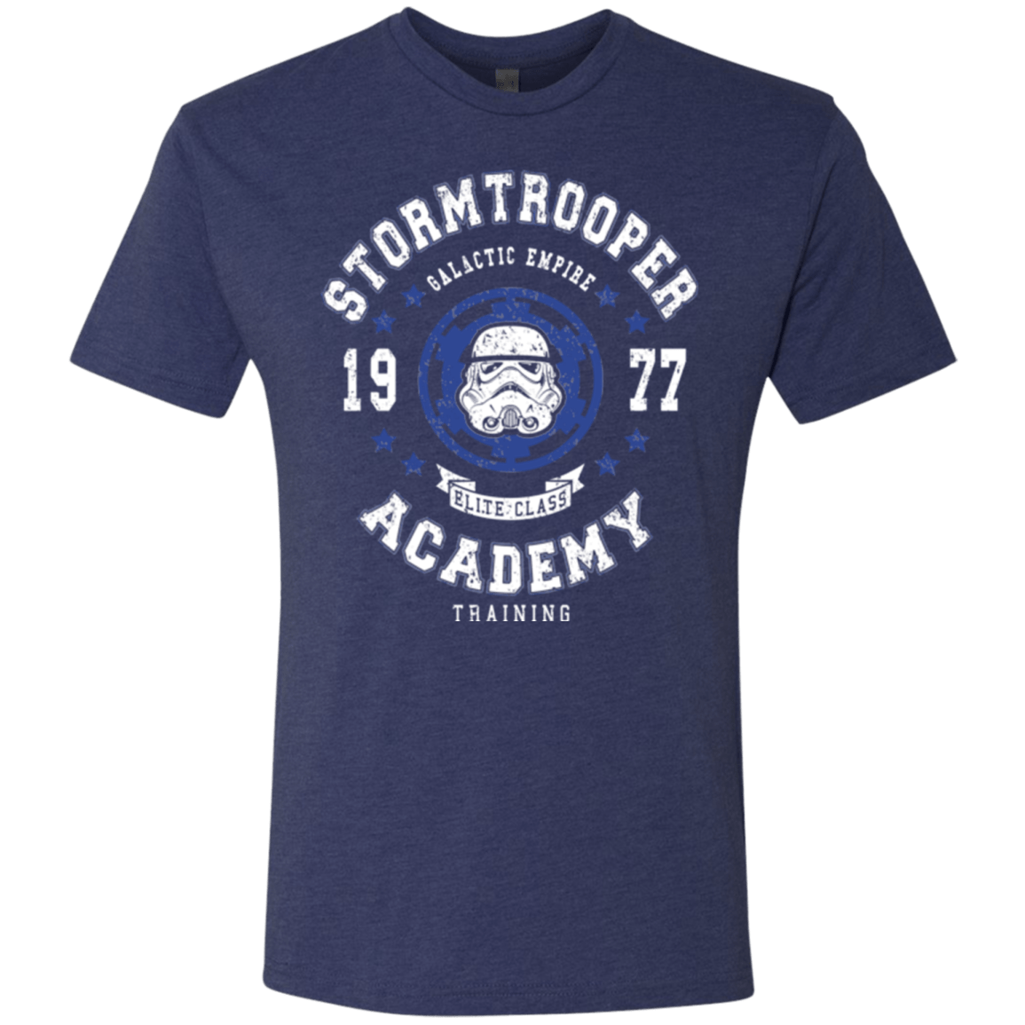 T-Shirts Vintage Navy / Small Stormtrooper Academy 77 Men's Triblend T-Shirt