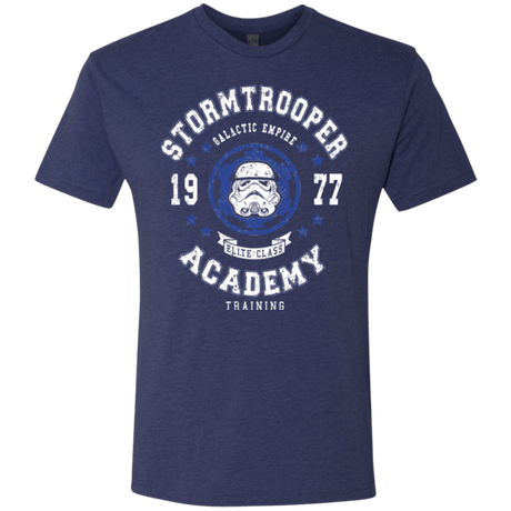 T-Shirts Vintage Navy / Small Stormtrooper Academy 77 Men's Triblend T-Shirt