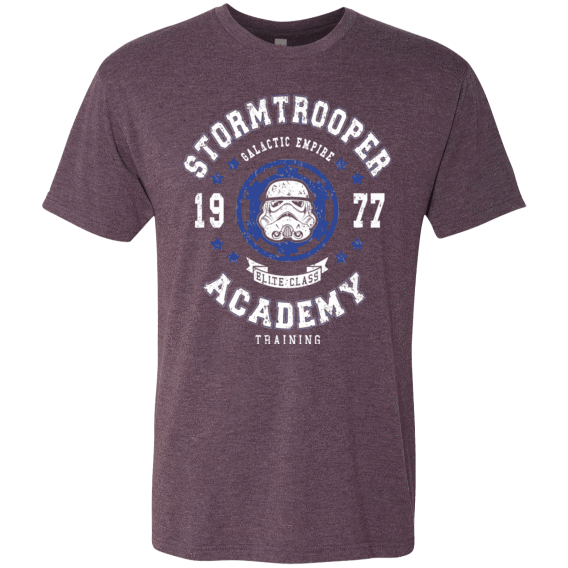 T-Shirts Vintage Purple / Small Stormtrooper Academy 77 Men's Triblend T-Shirt