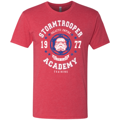 T-Shirts Vintage Red / Small Stormtrooper Academy 77 Men's Triblend T-Shirt