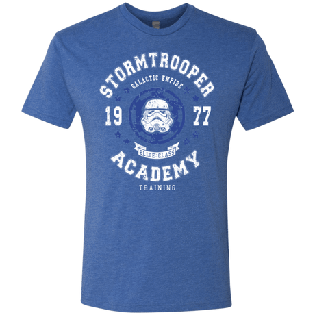 T-Shirts Vintage Royal / Small Stormtrooper Academy 77 Men's Triblend T-Shirt