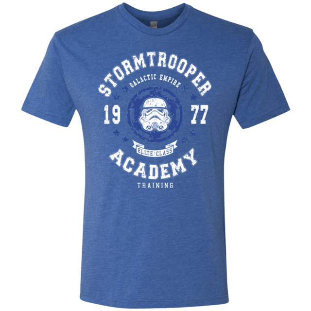T-Shirts Vintage Royal / Small Stormtrooper Academy 77 Men's Triblend T-Shirt