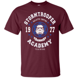 T-Shirts Maroon / Small Stormtrooper Academy 77 T-Shirt