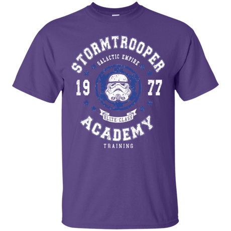 T-Shirts Purple / Small Stormtrooper Academy 77 T-Shirt