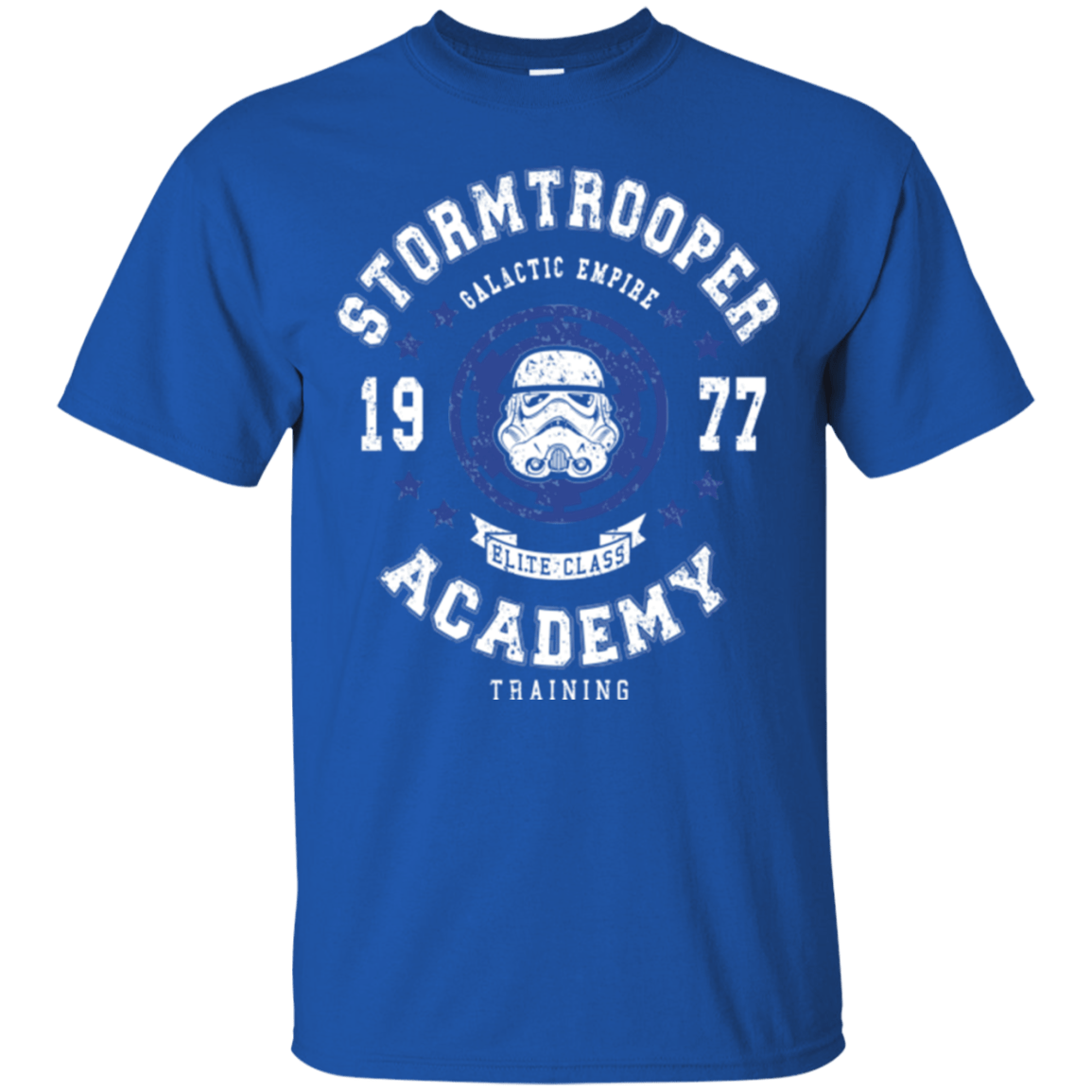 T-Shirts Royal / Small Stormtrooper Academy 77 T-Shirt