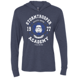 T-Shirts Vintage Navy / X-Small Stormtrooper Academy 77 Triblend Long Sleeve Hoodie Tee