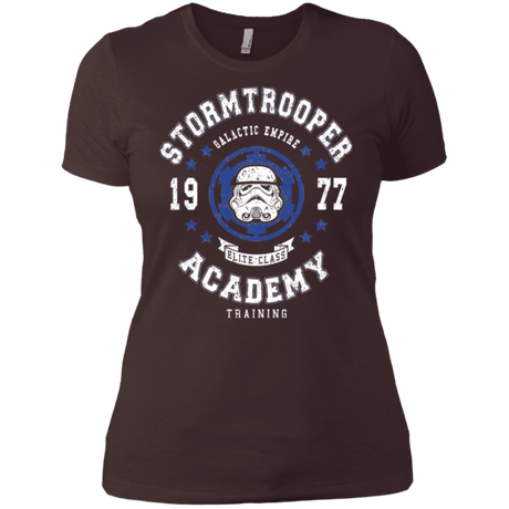 T-Shirts Dark Chocolate / X-Small Stormtrooper Academy 77 Women's Premium T-Shirt
