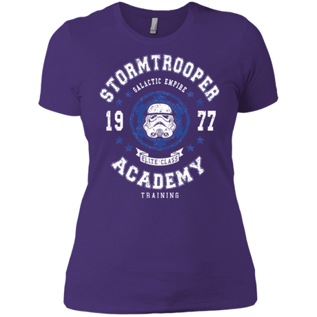 T-Shirts Purple / X-Small Stormtrooper Academy 77 Women's Premium T-Shirt