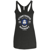 T-Shirts Vintage Black / X-Small Stormtrooper Academy 77 Women's Triblend Racerback Tank