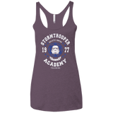 T-Shirts Vintage Purple / X-Small Stormtrooper Academy 77 Women's Triblend Racerback Tank