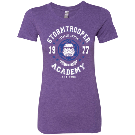 T-Shirts Purple Rush / Small Stormtrooper Academy 77 Women's Triblend T-Shirt