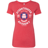 T-Shirts Vintage Red / Small Stormtrooper Academy 77 Women's Triblend T-Shirt