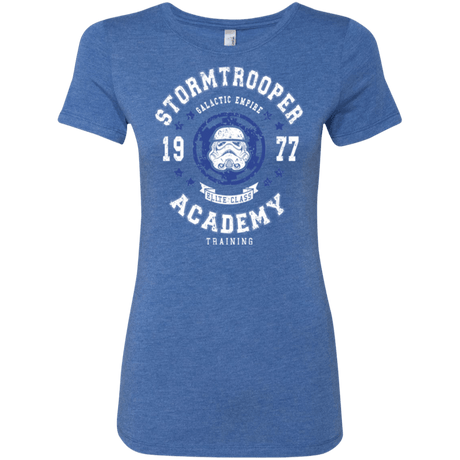 T-Shirts Vintage Royal / Small Stormtrooper Academy 77 Women's Triblend T-Shirt