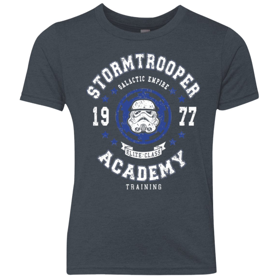 T-Shirts Vintage Navy / YXS Stormtrooper Academy 77 Youth Triblend T-Shirt