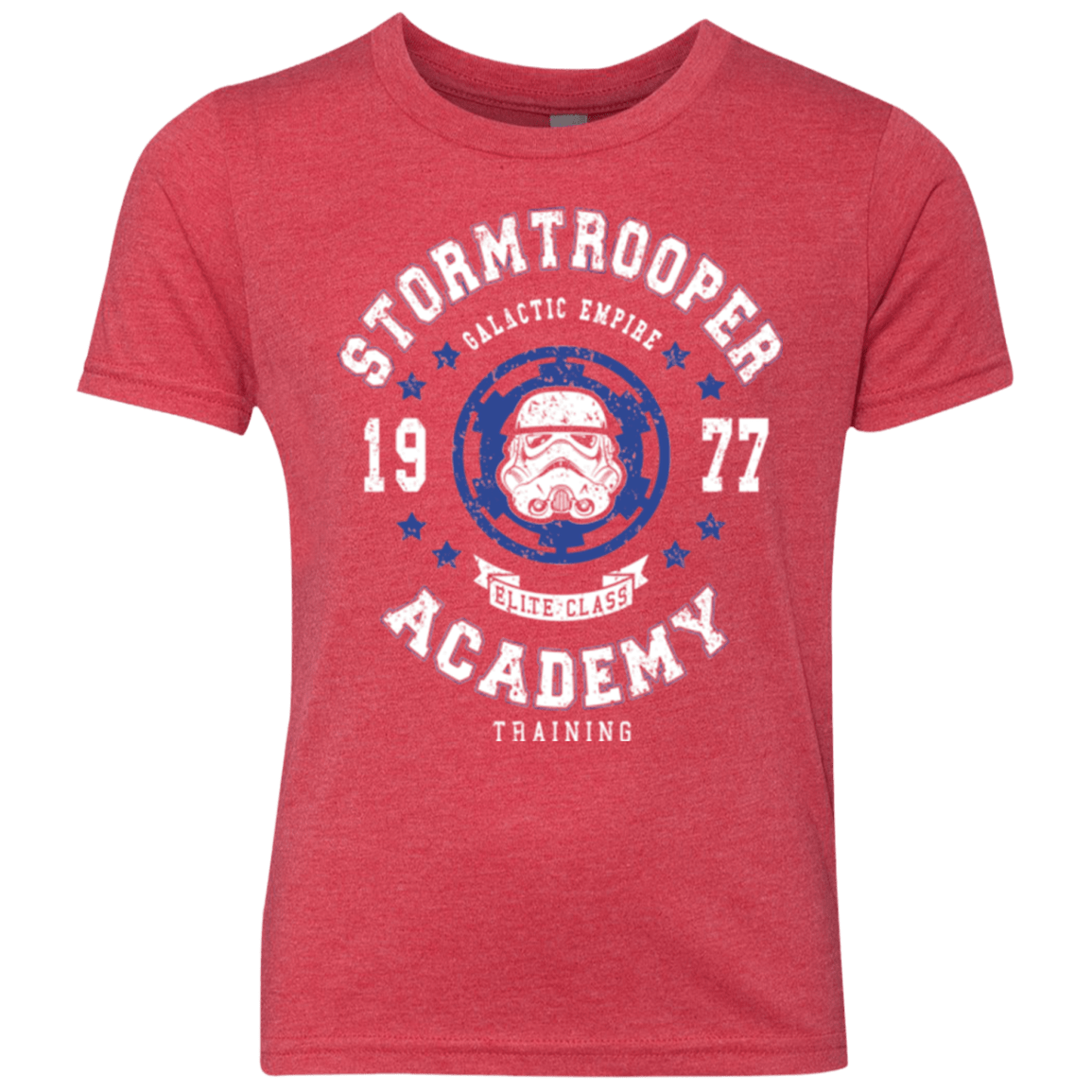 T-Shirts Vintage Red / YXS Stormtrooper Academy 77 Youth Triblend T-Shirt