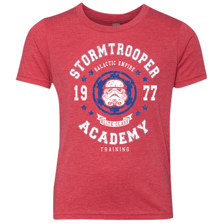 T-Shirts Vintage Red / YXS Stormtrooper Academy 77 Youth Triblend T-Shirt