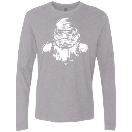 T-Shirts Heather Grey / Small STORMTROOPER ARMOR Men's Premium Long Sleeve